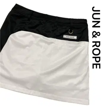 JUN & ROPE 준로페 사이드 컬러 절개 스커트