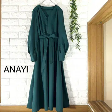 ANAYI 롱 원피스 미품 아나이 벨트 원피스 현행 택