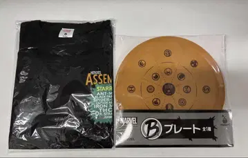 MARVEL 제일복권 A상 티셔츠, B상 플레이트