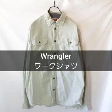 Wrangler 워크 셔츠 크림 베이지 M 사이즈