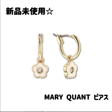 MARY QUANT 스무스 에포 데이지 귀걸이