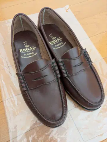 REGAL 브라운 모카신