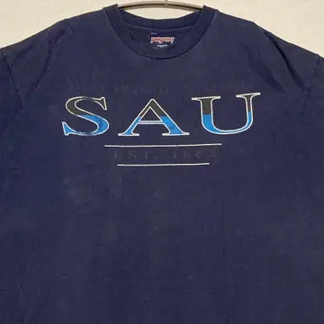 90년대 잔스포츠 SAU 칼리지 티셔츠 USA