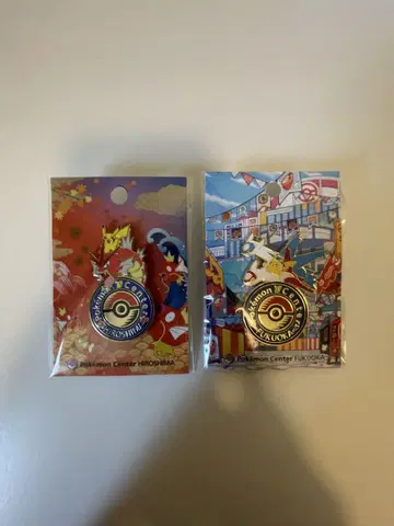 포켓몬 센터 한정판 핀즈 세트