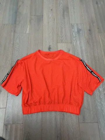 ZUMBA WEAR Marvelous 오렌지 크롭 티셔츠