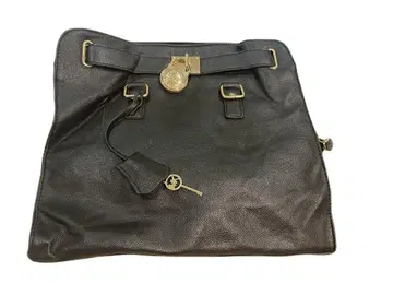 MICHAEL KORS (마이클코어스) 가죽 토트백 블랙