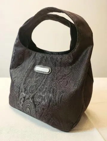 ETRO 브라운 계열 페이즐리 토트백