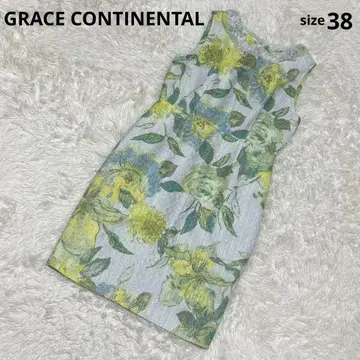[새상품급] GRACE CONTINENTAL 슬리브리스 원피스 꽃무늬