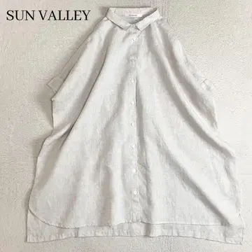 SUN VALLEY 썬밸리 린넨 오버사이즈 셔츠 린넨100 베이지