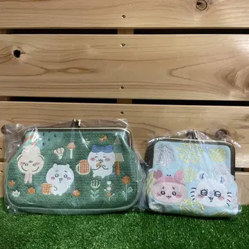 치이카와 가마구치 파우치 세트 헌책방 모몽가 토끼 하치와레