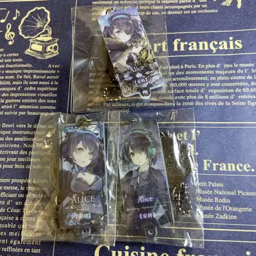시노앨리스 SINoALICE 속박 앨리스 아크릴 키링 3종 세트