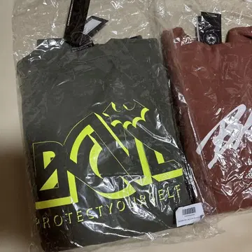 백 채널 후드티 2개 세트 새상품 미사용