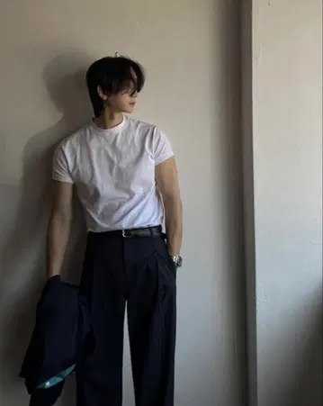 ASCLO 뉴 머슬 핏 반팔 티셔츠