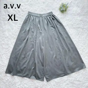 아베베 와이드 팬츠 그린 XL 빅 사이즈 넉넉한 핏