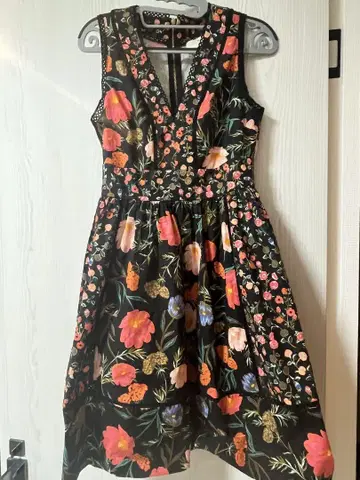 kate spade 플라워 프린트 드레스 사이즈 4