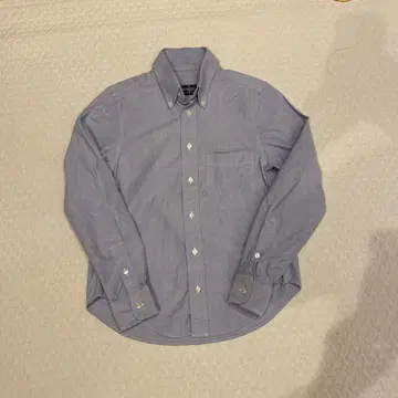 Gitman Bros. 블루 옥스퍼드 버튼 다운 셔츠