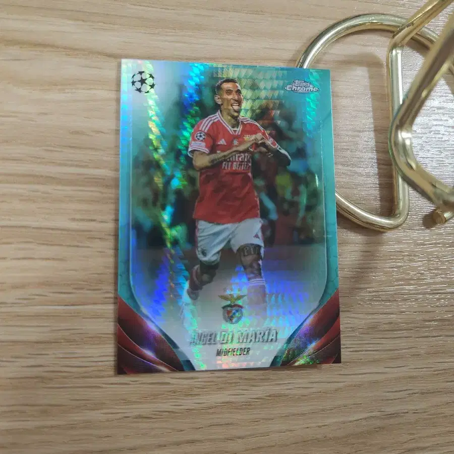24 Tops Chrome Benfica Angel Di Maria Acqua Panna Soccer Card ~~  #앙헬디마리아,#디마리아,#벤피카,#맨유,#레알마드리드 on Bunjang Global Site.