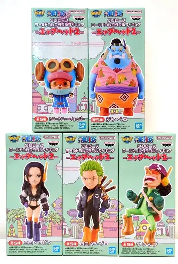 BANDAI SPIRITS 월드 컬렉터블 피규어 에그헤드2 전5종 세트