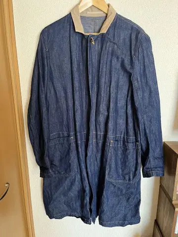 [MAINU] 데님 롱 자켓