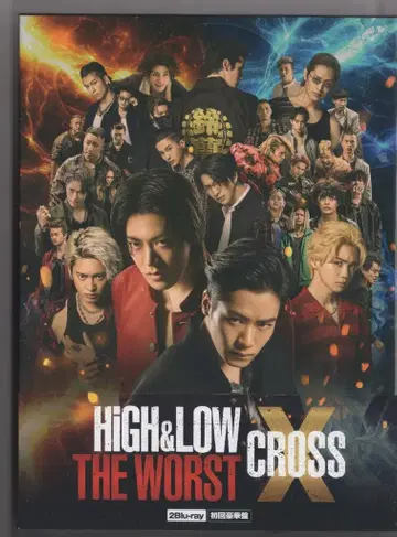 일본 국내 영화 Blu-ray HiGH&LOW THE WORST X