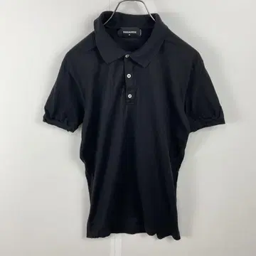 하자품 DSQUARED2 디스퀘어드 피케 셔츠 백 로고 M