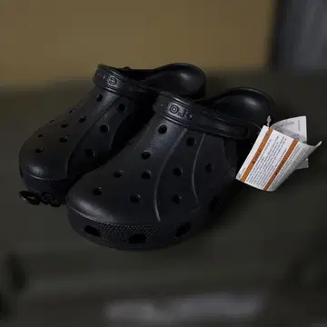 28cm 블랙 클로그 샌들 통기공 포함 새상품, 미사용