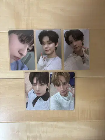 TXT 유니버셜 5형태 특전 트레이딩 카드 5장 세트