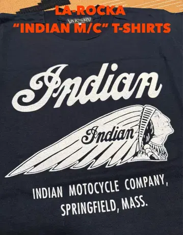 LA-ROCKA 'INDIAN' T-SHIRTS