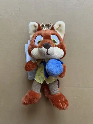 디즈니 스토어 닉 봉제 인형 키링 하베스트