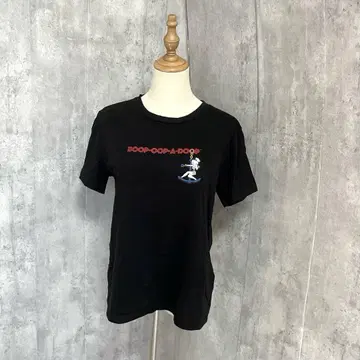 Betty Boop 프린트 티셔츠 캐주얼 귀여운 심플 예쁨