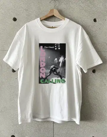 9 미사용품 The Clash London Calling 티셔츠