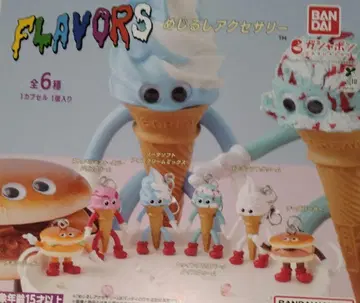 플레이버즈 가챠 전6종 세트 FLAVORS 메지루시 액세서리