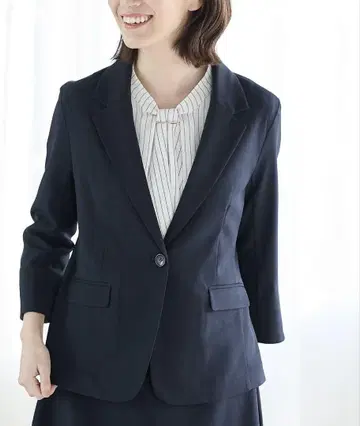 [새상품] Honeys 허니즈 여름용 자켓 수트 네이비