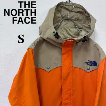 THE NORTH FACE 마운틴 후드티 S 오렌지