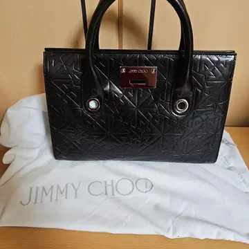 JIMMY CHOO 블랙 핸드백