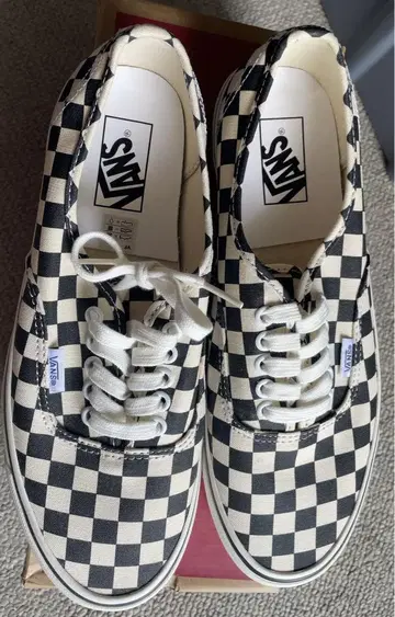 새상품 27.5cm VANS authentic 44 dx checker