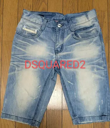 DSQUARED2 데님 숏팬츠 라이트 블루 사이즈 30