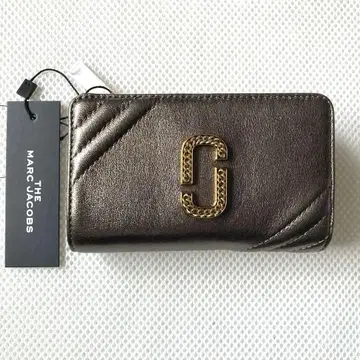 새상품 MARC JACOBS 마크제이콥스 접이식 지갑 지갑 브론즈