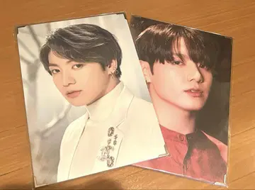 공식 프리미엄 포토 2매 세트 정국 BTS