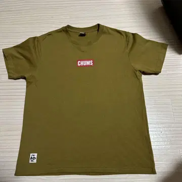 CHUMS 브라운색 티셔츠 L 사이즈