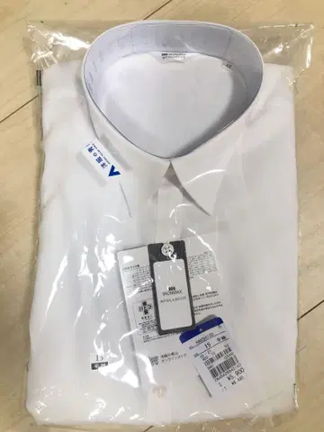 화이트 비즈니스 셔츠 13호 다리미 불필요