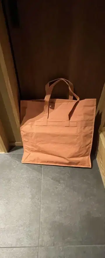 팩 토트백 대 아쉬 핑크 숄더 팩 바닥 바닥