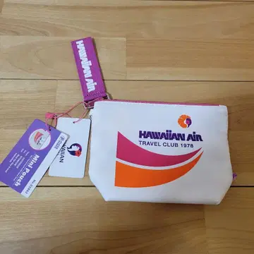 하와이안 항공 플라자 콜라보 파우치 완판 한정 호놀룰루 와이키키