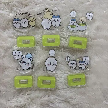 치이카와 (먼작귀) 아크릴 스탠드 6개 세트