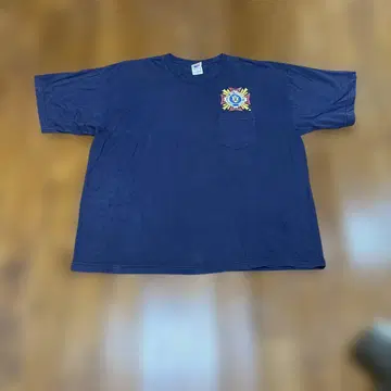 BAYSIDE 2XL 네이비 티셔츠