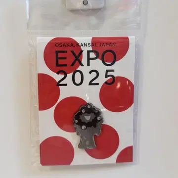 EXPO 2025 검은색 akuaku 핀 배지 오사카 간사이 만박