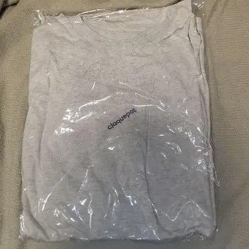 클라케팟 오버사이즈 L/S 티셔츠 아이보리