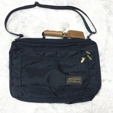 [컨디션 최상] 블랙 택 Eddie Bauer 3way 비즈니스 백 블랙