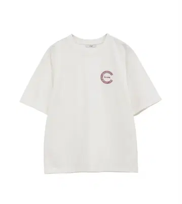 CLANE 10TH LOGO TEE white1