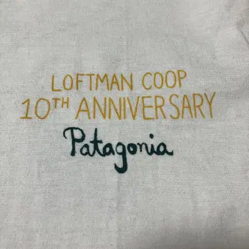 Patagonia LOFTOMAN COOP 10주년 티셔츠